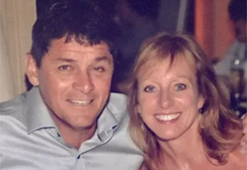 Chuck and Denise Henderson smiling