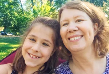 Beth and her daughter