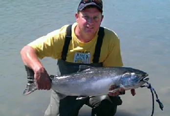 Doug holding a fish