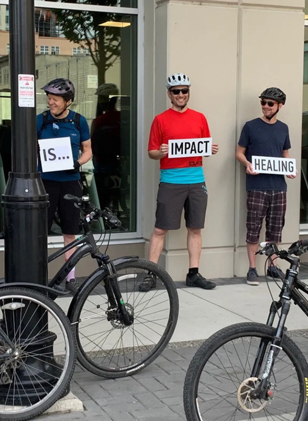 Biking events outside of the downtown Y