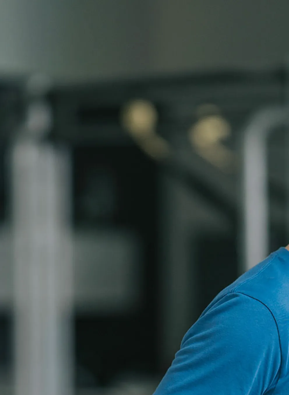 senior enjoying a treadmill walk with a friend