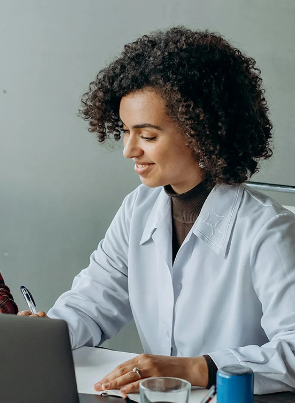 career facilitator and program participant