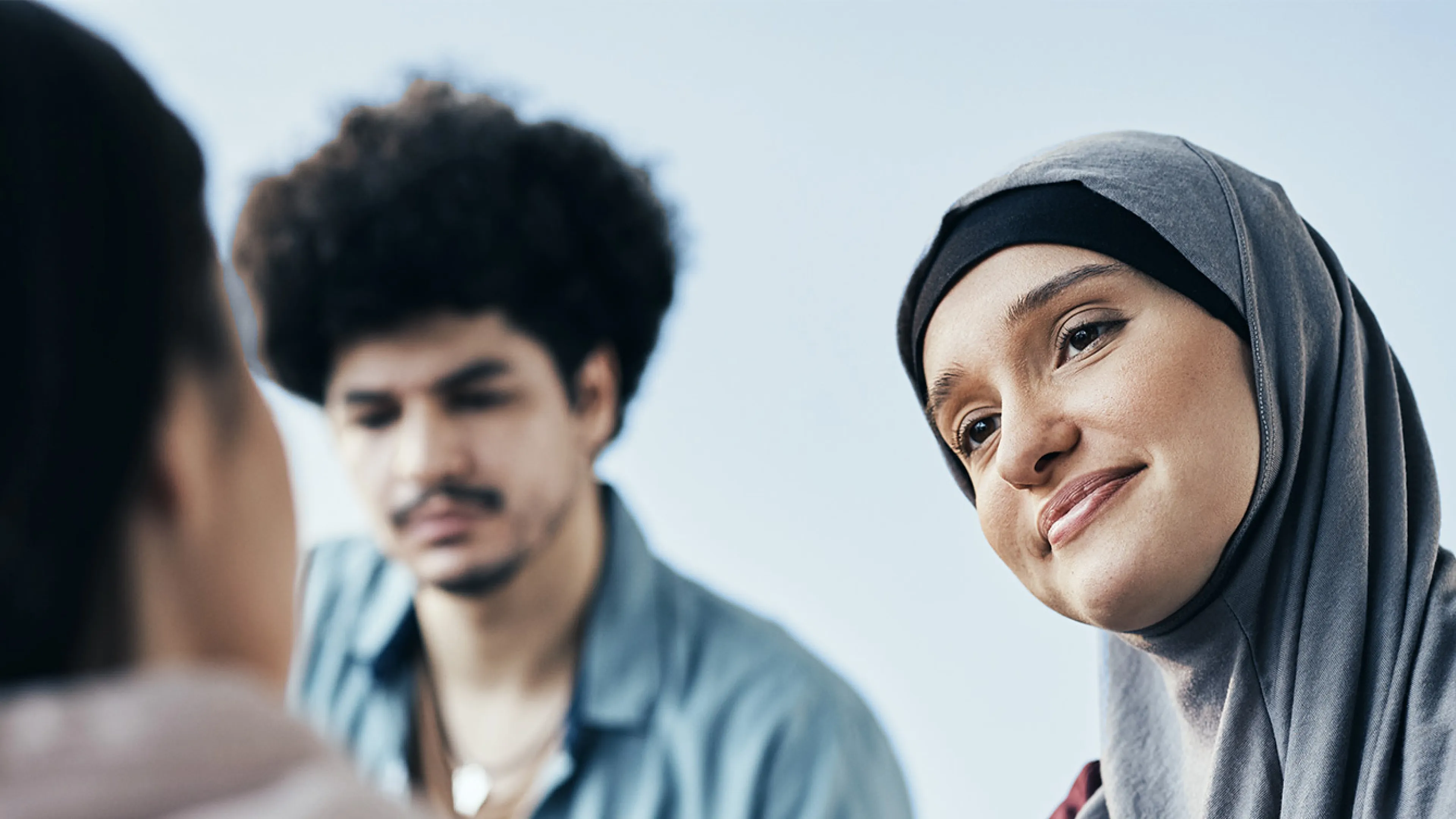 young adults supporting each other