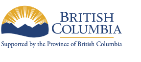Supported by the Province of British Columbia logo