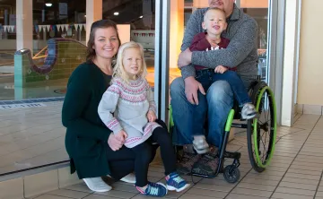 Karla and Vince with their two children